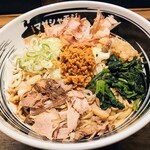 ラーメン まぜそば マゼシャモジ - まぜそば・大盛り