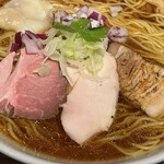 ラーメン 亀徳 - 名古屋コーチン醤油ラーメン 特大