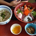 めん処 きりしま茶屋 - 料理写真:海鮮丼セット