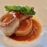 Classica Omotesando - フォアグラのポワレ 味噌田楽仕立て 季節野菜添え