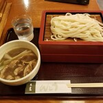 Ginza Kiya Beans Akabane Ten - 鴨汁つけうどん。