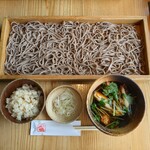 Ita Soba Kaoriya Kyobashi Ten - 鴨汁そば切り(大盛)