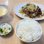 町の中華 喜多村 - 料理写真:油淋鶏 定食 ¥