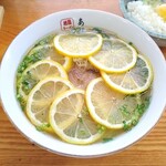 地鶏ラーメン ありがとう - 塩レモンらーめん