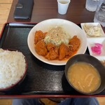 ちゅんちゅん食堂 - 料理写真:鶏マヨ定食660円