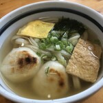 Honba Kanakuma Mochi Fukuda - アン餅雑煮うどん¥660