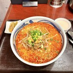 Chuka Kousai JASMINE Koufuku Chuubou - 辣油香る胡麻担々麺　ザーサイ、杏仁豆腐付き