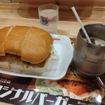 コメダ珈琲店 - カツパン＋たっぷりアイスコーヒー