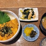 片倉うに屋 - うに丼(並)、セットでいろいろ