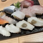 Sushi Sake Sakana Sugidama Narimasu - 