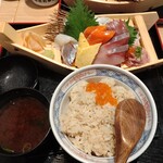 Sushi Sake Sakana Sugidama Narimasu - 