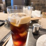 エイト コーヒー - アイスコーヒー(コールドクレマ=クリーミーな泡立ちとまろやかな口当たり)