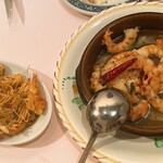 BARU-RESTAURANTE MIYAKAWA - 海老の頭の素揚げ付き