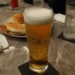 CAFE AND BAR MERCURY - 生ビール1杯目