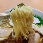 Kohiru Dokoro Warai Tei - 麺は手打ちではないですが、モチモチして美味しい