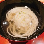 一座建立 - 天草有明町の鱧のにゅうめん