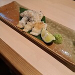 Sushi to Sumibi Daichi - ハモの炭火焼き