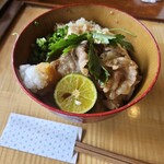 釜玉うどんの店 麺とつゆ - 