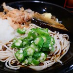 Shinano Oiwake Soba Hatsudai An - 体に良さそう〜。 汁(つゆ)はぜんぶ飲んじゃうけど・・・。(笑)