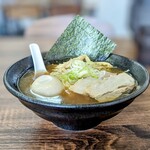 らーめん雅 - 料理写真:昔ながらの醤油味玉らーめん