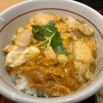 なか卯  - 親子丼アップ