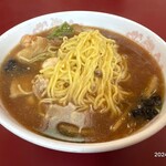 Chinese Harubin - 五目あんかけラーメンの麺