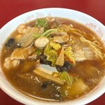 Chinese Harubin - 五目あんかけラーメン￥935