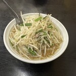 Goen Yasu - 炒めもやしラーメンセット 1000円（炒めもやしラーメン+焼きめし）