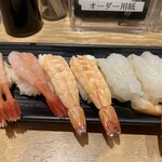 Niigata Sushi Seafood Ya - 赤エビはイマイチ！