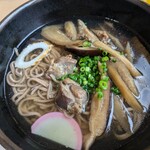 Michi no Eki Seiunbashi - 肉ごぼうそば700円