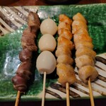 Kushiyaki Sakana Shinjuku Miyagawa Showa Biru Ten - 