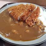 カレーハウス とんとん - 料理写真:ロースカツカレー。