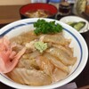 食堂どん - 料理写真:ヒラメのヅケ丼