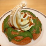 コメダ珈琲店 - 天空の抹茶の白ノワールミニ