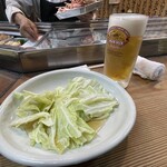 Masuda - 焼き物が置かれるキャベツのお皿