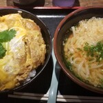 Menya Horino - カツ丼セット 1,050円