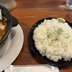 TIGER CURRY Nigata Ten - ライス（大盛り）