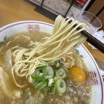 Tottori Gyukotsu Ramen Kyora Kurayoshi Ekimae Ten - 細麺