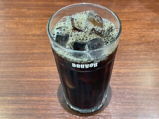 DOUTOR Kamata Aromasukuea Ten - アイスコーヒー（S）　250円（税込）