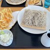 そば処 斜里 - 料理写真:Aランチ+大盛 ¥900+200 (もりそば、かき揚げ2個)