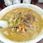 進来軒 - みそラーメン（胡椒、ラー油たっぷり）