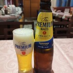 Nha VietNam premier ginza - プレミアムモルツ334ml 550円