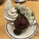 Coffee Dokoro Komeda Coffee Ten Nijuyonkenten - かき氷　宇治抹茶