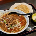 順興園 - 料理写真:タンタン麺セット