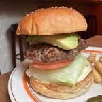 HAMBURGER SHOP Tomiyoshi - アップ