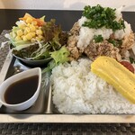 タカマツ ベース カフェ - 唐揚げプレート大根おろしです☆　2024-0628訪問