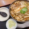 そば処 長岡屋 - 料理写真:すき焼きうどん