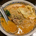 China Ramen Youshu Shounin Yamato Ten - 担々麵（低糖質麺）ワンタン