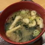 Sukiya Umeda Taiyuji Ten - 味噌汁をトッピング