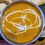 Indian Nepali Restaurant Sandesh - チキンカレー　アップ